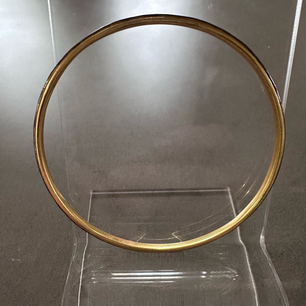 Julie Vos Gold Bangle Bracelet - Picture 2 of 5
